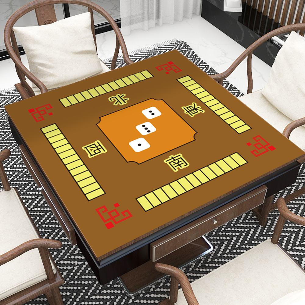 Mahjong Mat Antideslizante Cubierta de mesa de reducción de ruido para Mahjong