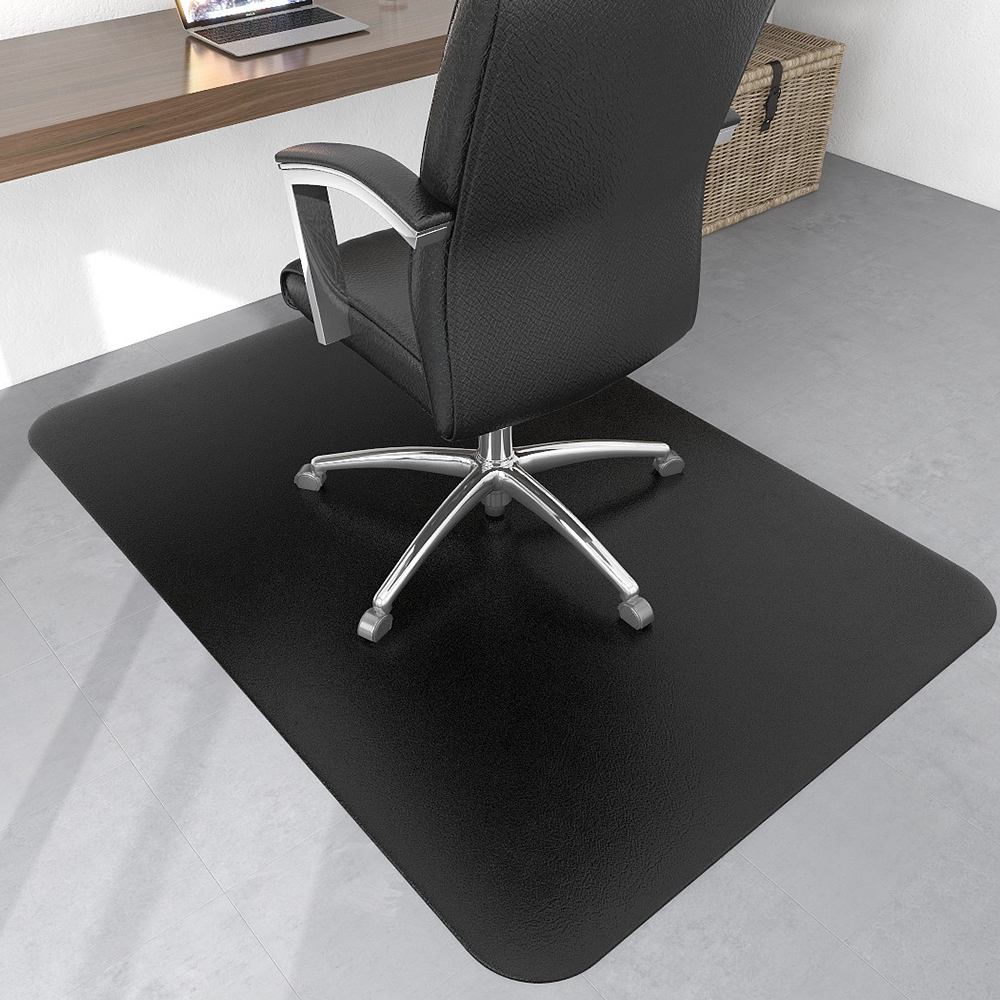 Alfombrilla para silla de oficina para suelos de madera dura y baldosas, protector de suelo resistente, fácil de limpiar